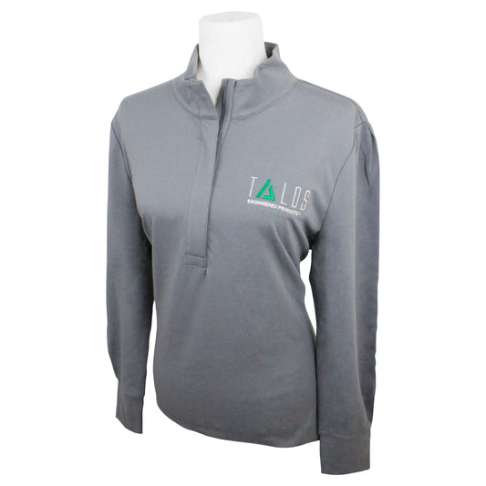 Port Authority Ladies Fairway Stretch 1/4-Zip - Shadow Grey